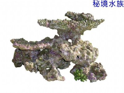 ♋ 秘境水族 ♋【美國CORAL REEF 】 珊瑚礁 人工活石(假活石) 適用裝飾/躲藏/繁殖 (TZ-H601)