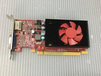 電腦雜貨店→短卡式AMD Radeon HD 8570  2GB DDR5 顯示卡 二手良品 $400