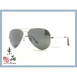 RAYBAN RB3025 W3277 58mm 銀框 水銀墨綠片 飛官 雷朋太陽眼鏡 公司貨 JPG京品眼鏡 3025