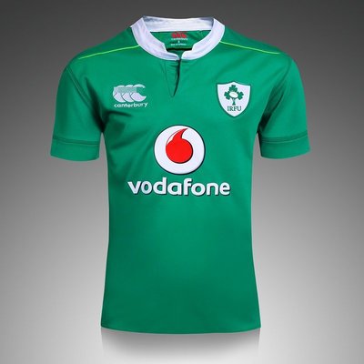 【熱賣精選】canterbury愛爾蘭橄欖球衣IrelandRugbyJerseys橄欖球服-LK9560