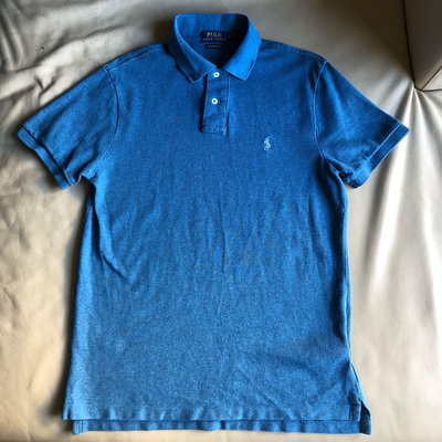 [品味人生2]保證正品 Polo Ralph Lauren 天空藍 短袖 Polo衫 size M