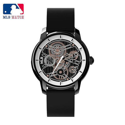 MLB美職棒手錶男女士時尚潮流情侶款簡約運動夜光鏤空學生石英錶