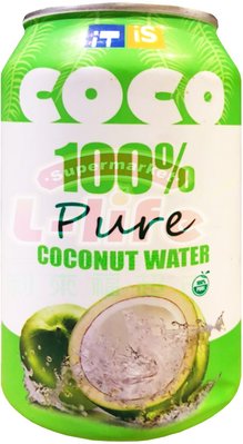 COCO．ITIS 100% 純椰子水330ml（六入組）｜椰子汁 椰子水 椰汁 ITIS