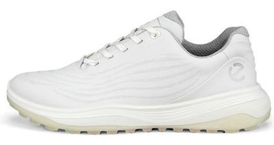 (易達高爾夫)全新原廠ecco W LT1 白色 無釘 女仕 高爾夫球鞋