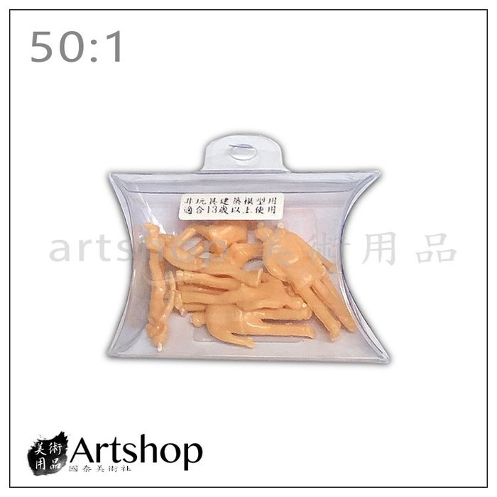 【Artshop美術用品】模型材料 膚色小人 50:1/100:1/150:1/200:1 DIY材料