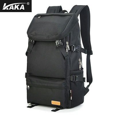 KAKA大容量戶外登山包騎行旅遊背包男女學生書包電腦雙肩包多功能（16吋版） 588元