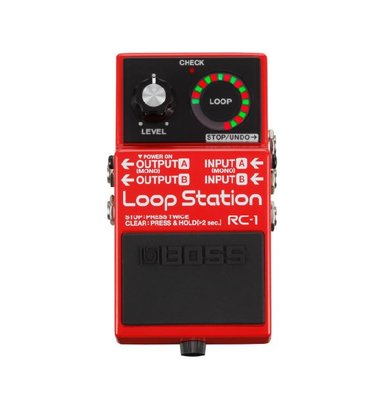 BOSS RC-1 Loop Station 樂句循環工作站 【RC1/效果器/Roland/吉他/貝斯/數位錄音】