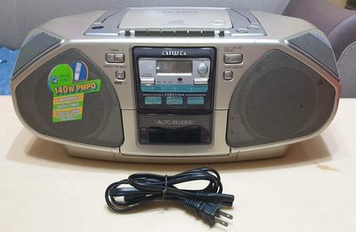 aiwa愛華手提CD音響 可播放CD 卡式錄音帶 收音機 請至三重當面自取
