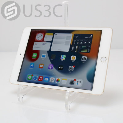 【US3C-桃園春日店】【一元起標】公司貨 蘋果 Apple iPad mini 4 32G WiFi+LTE 金 800萬像素 A8 晶片 指紋辨識