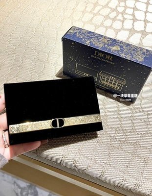 現貨！Dior/迪奧 2022圣誕限定 絲絨盒 5色眼影盤~彩妝 精華露 香精