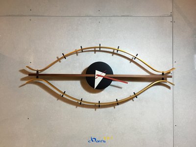 【挑椅子】北歐經典設計 Eye Clock 眼睛時鐘 (復刻版) XC-012