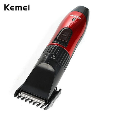 Kemei科美電動理髮器微調電推剪充電式電推子家用靜音理髮剪可拆卸刀頭-格林先生美髮館