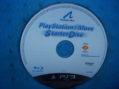 [無殼光碟]KV  PS3 PLAYSTATION MOVE STARTER DISC  藍光片