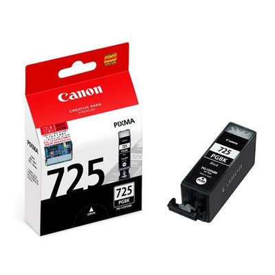 CANON PGI-725BK 原廠黑色墨水匣 PGI-725PGBK 適用 ix6560