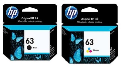 【Pro Ink】HP 63 原廠彩色墨水匣 黑色+彩色 / 標準容量 / 1110 2130 3630 3830 含稅
