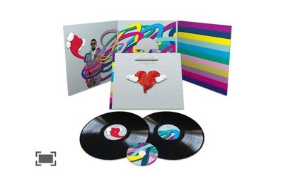 【豪華版現貨】侃爺 Kanye WEST808s & Heartbreak黑膠唱片2LP+CD  【黑膠之聲】