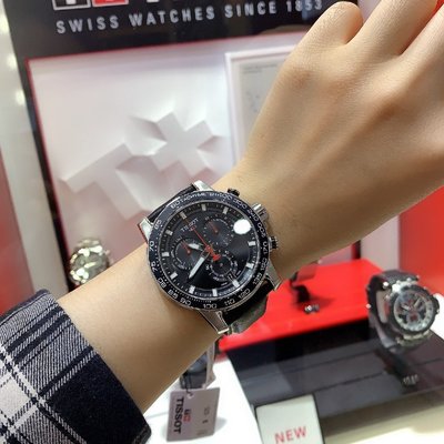 Tissot 天梭 時尚典雅 黑盤 經典腕錶 男士手錶 T1256171605100