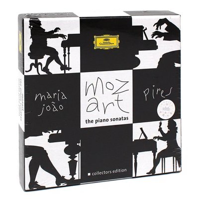 原裝進口 皮爾斯-Mozart莫扎特：鋼琴奏鳴曲集/Pires 6CD 古典樂