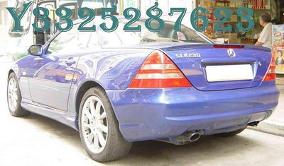 【熱賣精選】適用于賓士1997-2003年SLK R170 SLK230 SLK320 A款汽車改裝尾翼