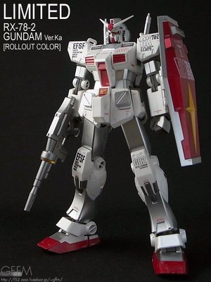 全新 FIX 鋼彈 Limited RX-78-2 Gundam Ver.Ka Rollout Color 2010