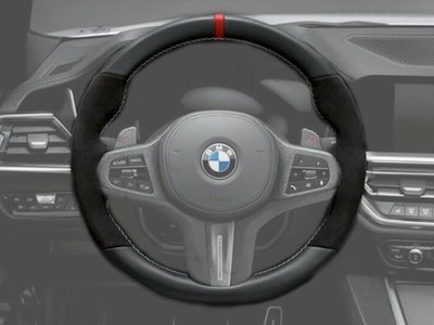 【樂駒】BMW 原廠 G01 X3 G02 X4 麂皮 Alcantara 方向盤 改裝 套件 精品 加裝 升級