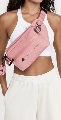 Adidas by Stella McCartney 櫻花粉紅 pink 腰包 belt bag ua 保証真品