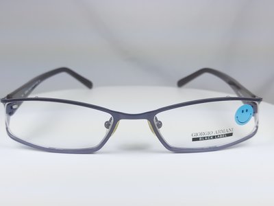 『逢甲眼鏡』GIORGIO ARMANI 光學鏡框 全新正品 紫色方框 經典復古款【GA307  BL1】