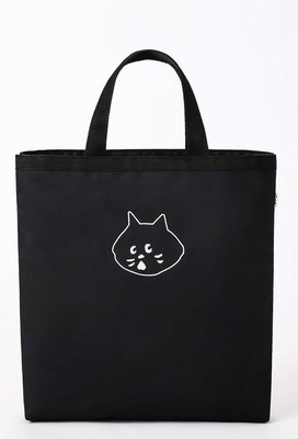 [瑞絲小舖]~日雜Ne－net NYA－小黑貓單品附錄提袋(只有黑色提袋) 托特包 斜背包 肩背包 側背包