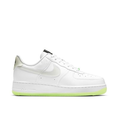 【A-KAY0】NIKE 女鞋 W AIR FORCE 1 HAVE A NIKE DAY 白螢光綠【CT3228-100】