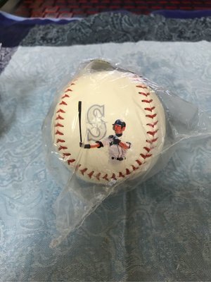 MLB 美國職棒 西雅圖水手隊 鈴木一朗 紀念球 LOGO球 肖像球 二手舊物 意者下標