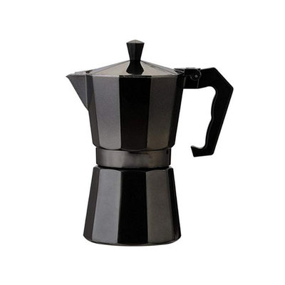 咖啡壺 電商彩色摩卡咖啡壺意式鋁制八角壺咖啡杯可印logo