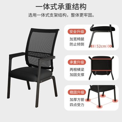 熱賣 辦公椅舒適久坐電腦椅家用學生宿舍簡約座椅靠背凳子會~