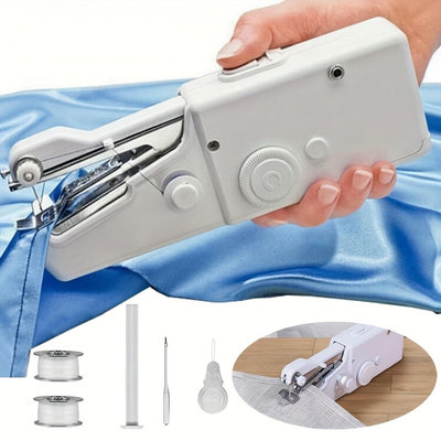 便攜式家用微型手持電動縫紉機迷你手動縫紉機
