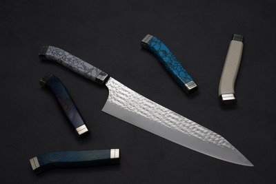 💖 黑崎優💖【閃光銳 牛刀 24cm】日本製  廚房刀具 八煌刃物
