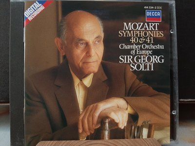 Solti,Mozart-Sym No.40&41,蕭提指揮歐洲室內管弦樂團，演繹莫扎特-第40&41號交響曲
