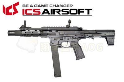 【預購】ICS CXP-MARS PDW9(黑) M110 二代電子扳機 短行程扳機 全金屬 生存遊戲 ICS