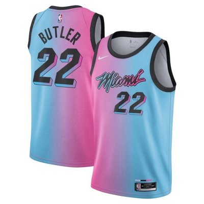 【現貨優惠】NIKE Jimmy Butler 2020-21 City 熱火 城市版 球衣 M號