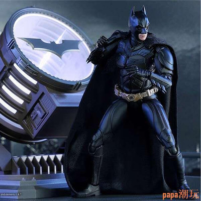papa潮玩創世模王 DC正版授權蝙蝠俠暗黑騎士韋恩拼裝模型蝙蝠戰車