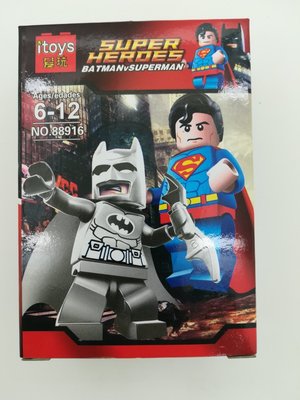 愛玩 I Toys 玩具 超級英雄 超人VS 蝙蝠俠 BatmanVSuperman 3 號