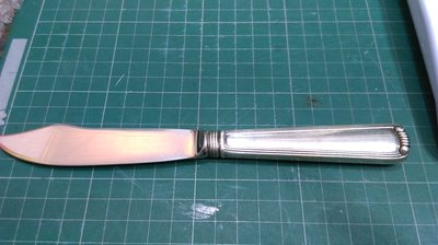 [彭友的家] 英國925純銀製 銀刀 魚刀 公分,刀重68g,(銀重36g) 1支1標