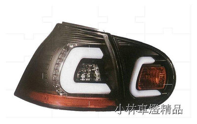 全新外銷版 golf 5 MK5 GTI TDI 紅白黑框 C型光條 LED 尾燈 後燈
