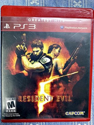 PS3 惡靈古堡 5 美版 英文版 PS3 BIOHAZARD 5 Resident Evi 5 美版遊戲