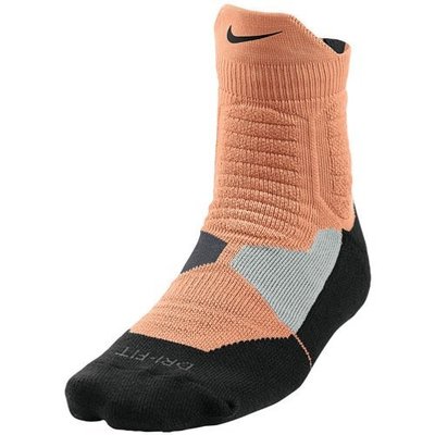 全新 現貨 Nike Hyper Elite Cushioned 中筒襪 籃球襪  運動襪 襪子 橘色 黑色 配色