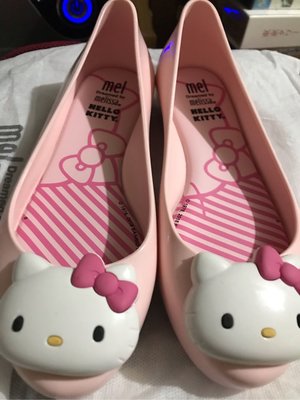 梅麗莎 Mini melissa Hello Kitty 女童鞋 凱蒂貓 香香鞋 果凍鞋 20公分 有現貨 歡迎多提問
