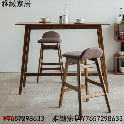 RICHOME CH1369 莉雅實木餐椅(高腳椅)(只有餐椅) 餐椅 高腳椅-精彩市集