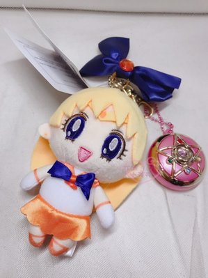 ♥小公主日本精品♥Venus美少女戰士月光仙子-金星吊飾玩偶+月光寶盒造型悠遊卡
