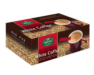 隨貨附發票~出清特價↘Garden caf’e 花園白咖啡系列-(原味)，僅剩10盒