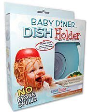 美國【Baby diner Dish Holder 幼兒用餐強力餐盤吸盤架】