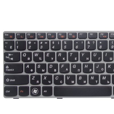 熱銷 RU 帶框 聯想LENOVO IdeaPad G560 G560A G565 G560L 筆記本鍵盤*