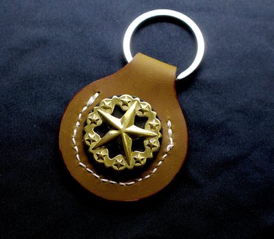 高級手工重型機車騎士皮件  手工皮革 鑰匙包 可串大串鑰匙 瘋馬皮手縫皮件